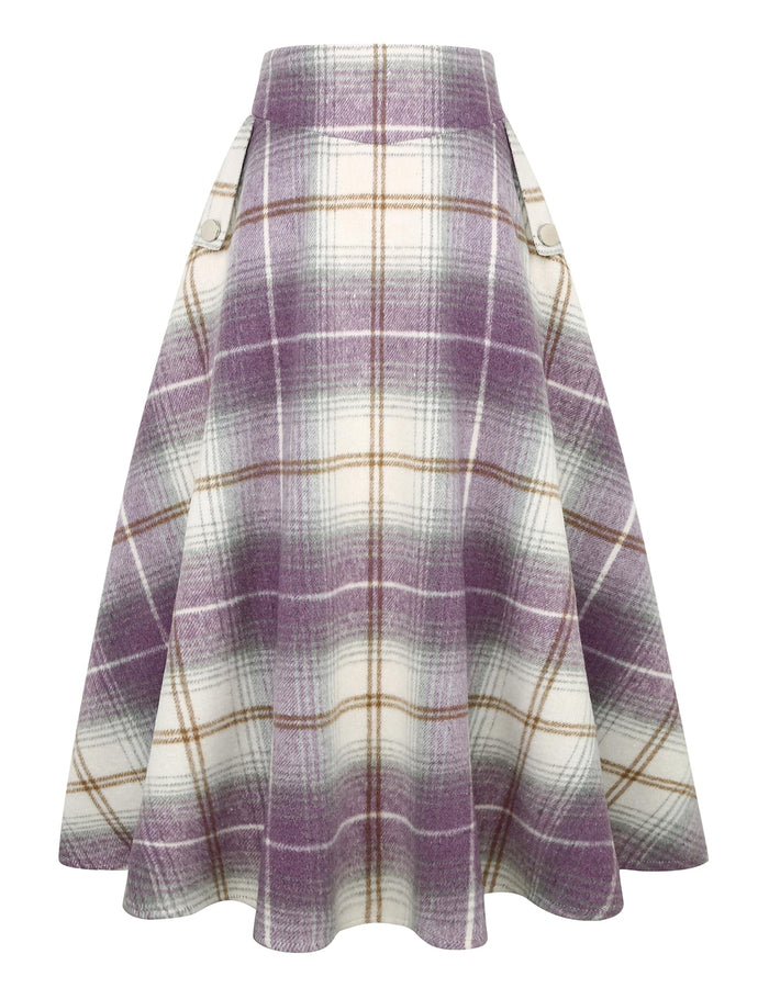 Plaid Purple / Small
