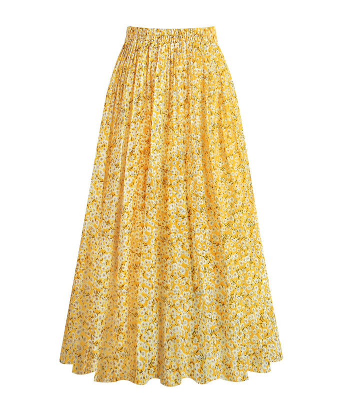 Yellow Floral / X-Small