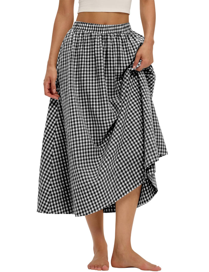 Black Plaid / Small