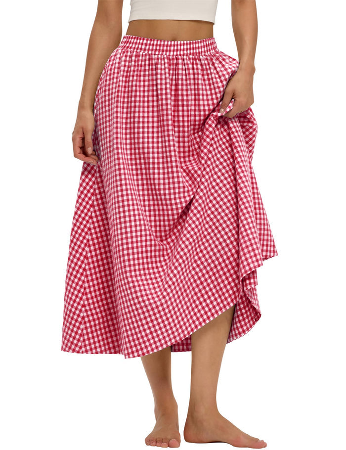 Red Plaid / Small