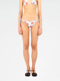 Magician Floral Print Blue Bikini Bottom