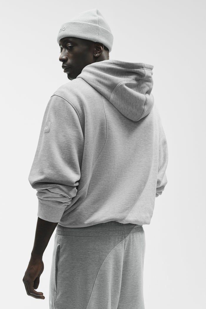 Make Waves Hoodie - Athletic Heather Grey Tonal