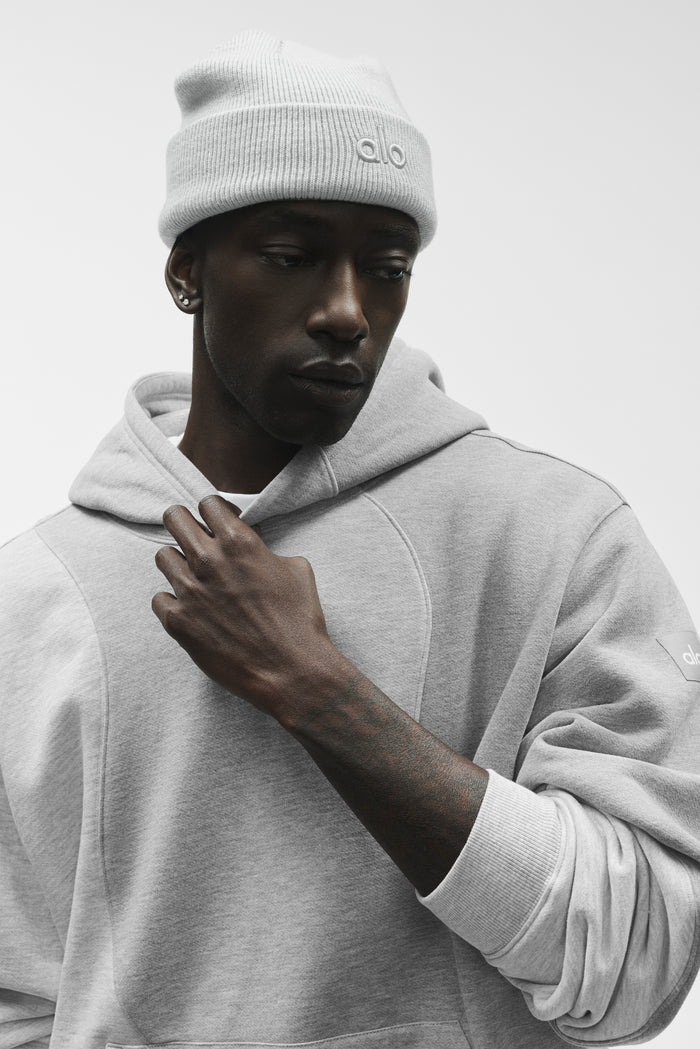 Make Waves Hoodie - Athletic Heather Grey Tonal