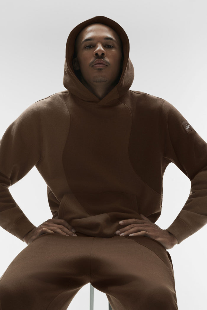 Make Waves Hoodie - Espresso Tonal