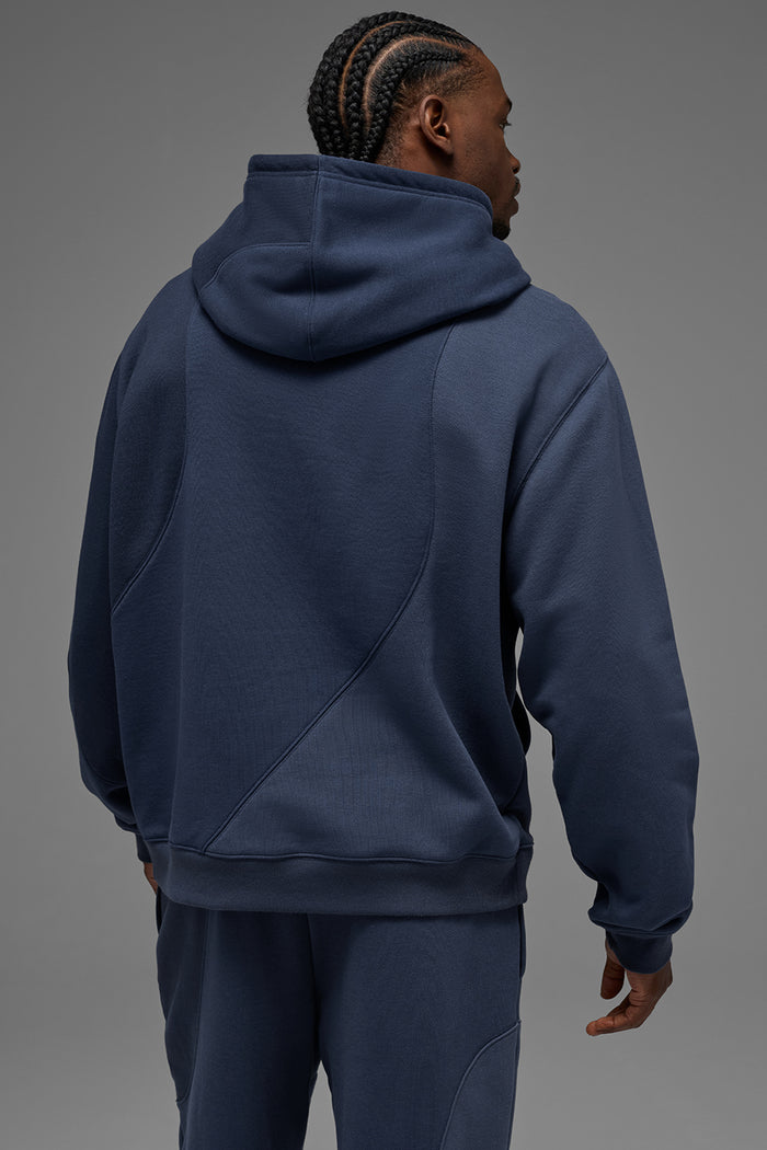 Make Waves Hoodie - Navy Tonal