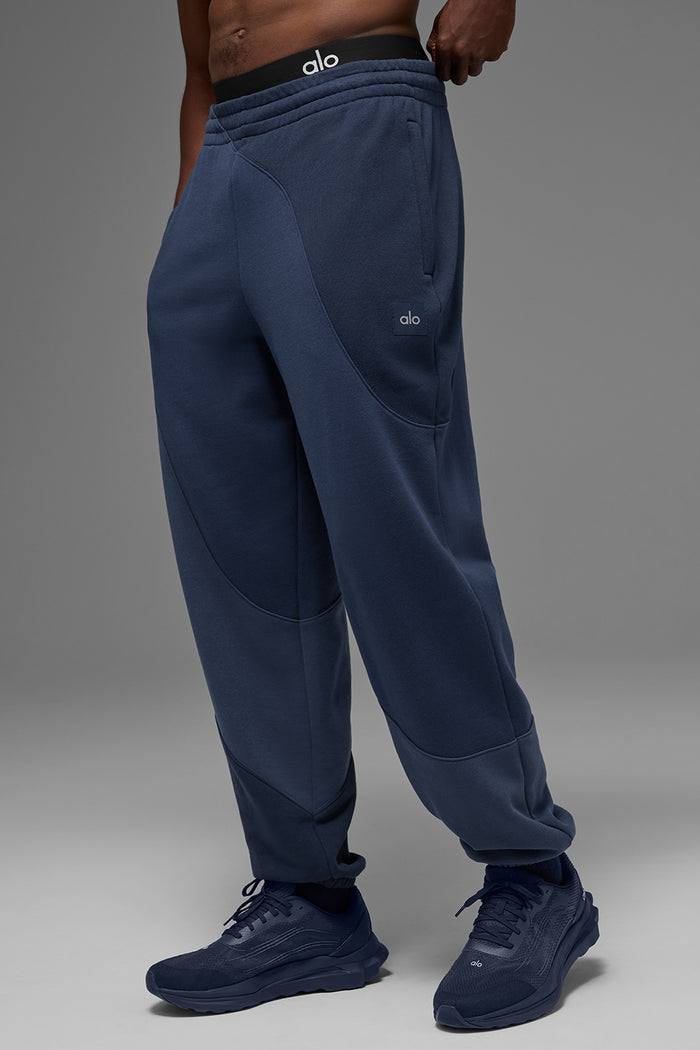 Make Waves Sweatpant - Navy Tonal