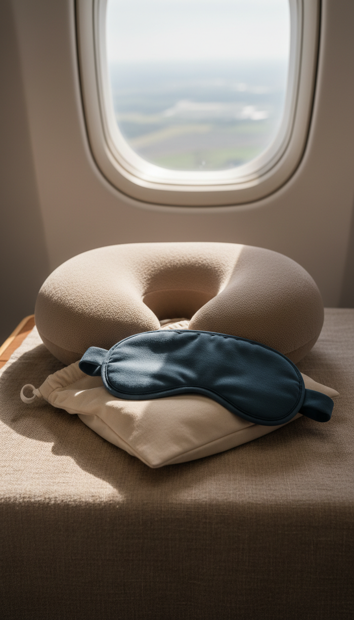 Memory foam travel pillow