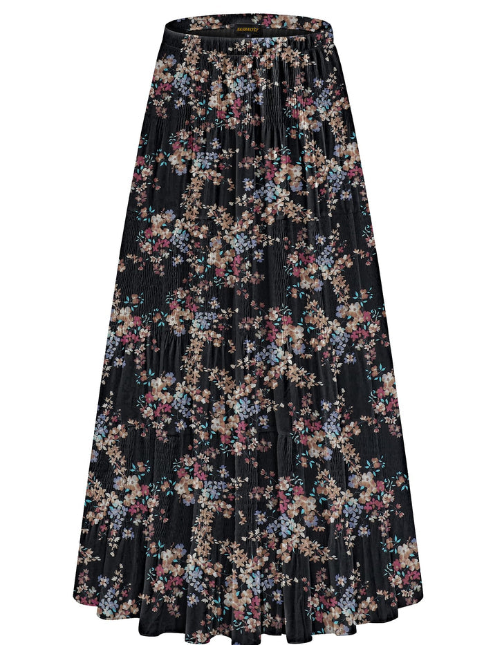 Black Floral-c / Small