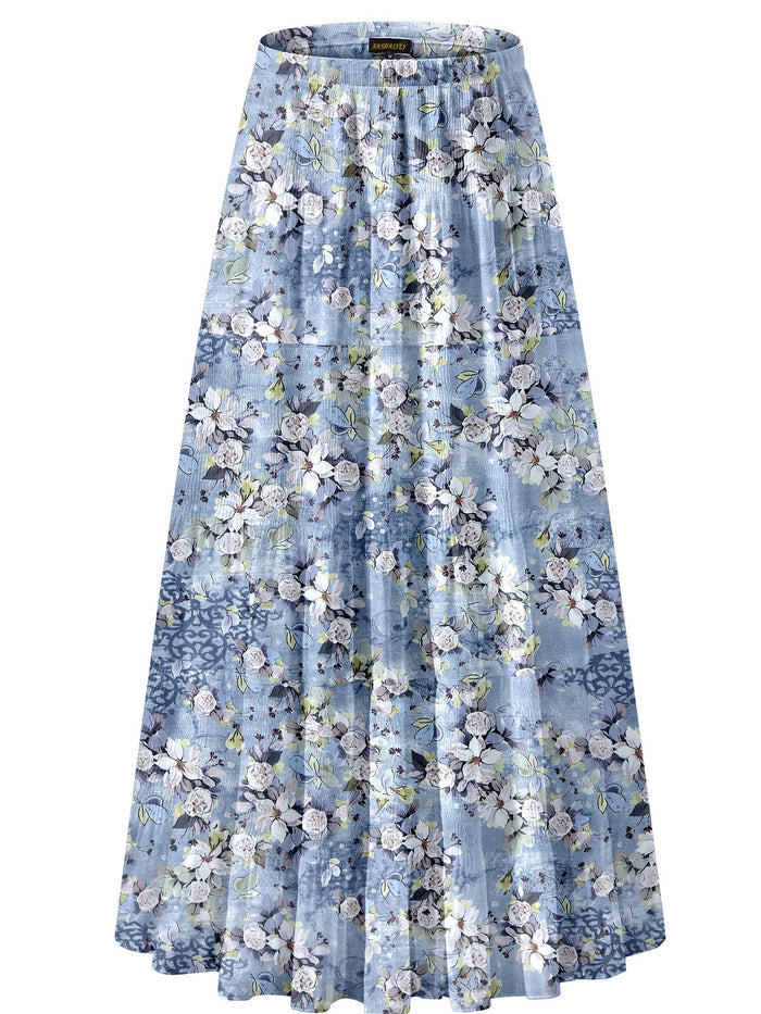 Blue Floral-a / Small