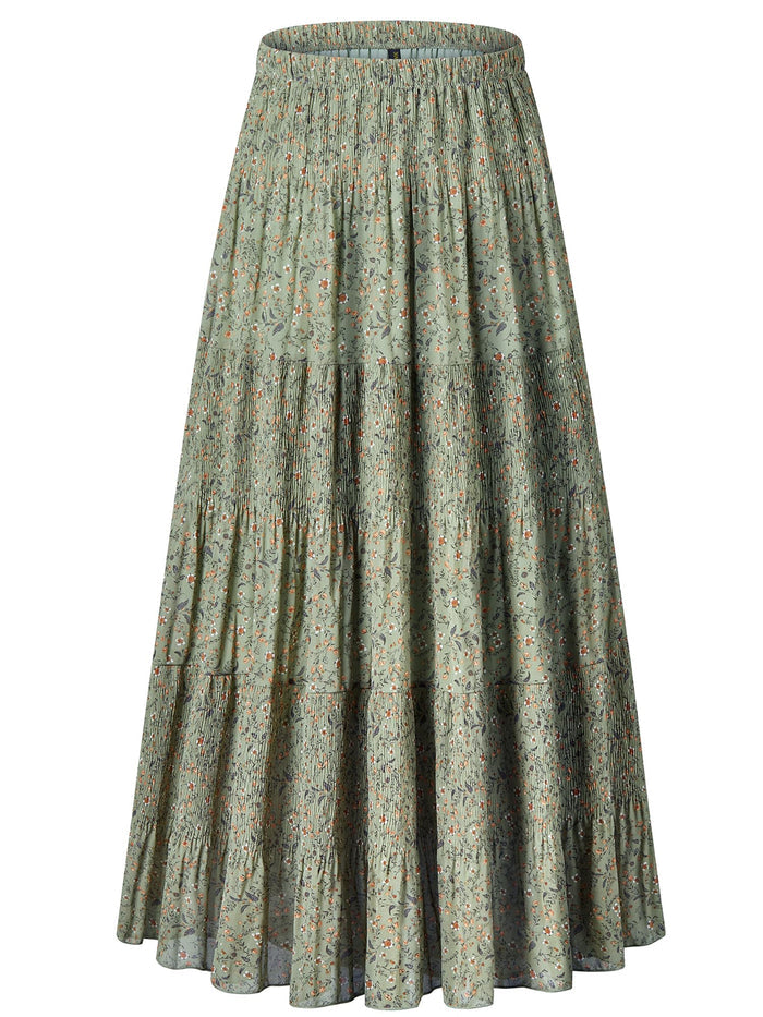 Green Floral B / Small