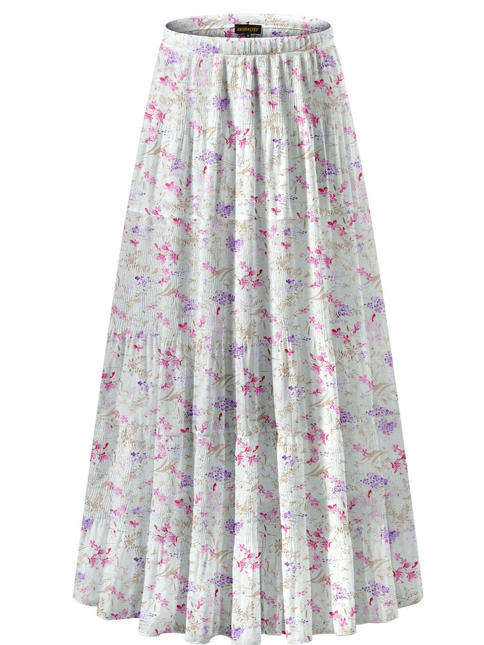 Beige Pink Floral / Small