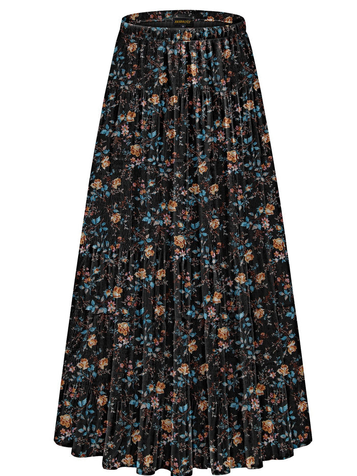 Black Gold Floral / Small