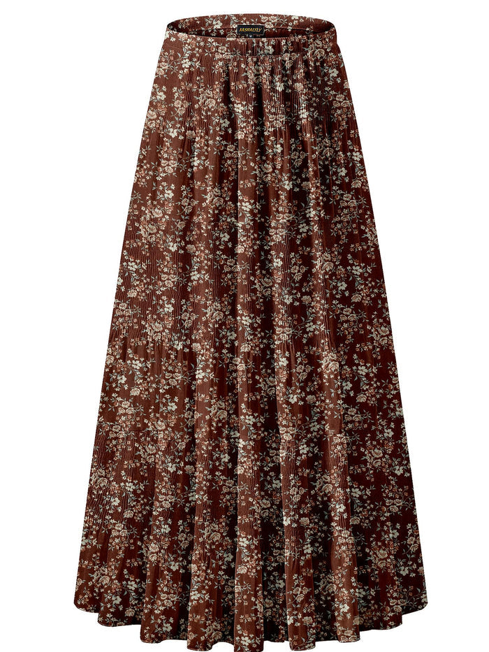 Brown Floral / Small