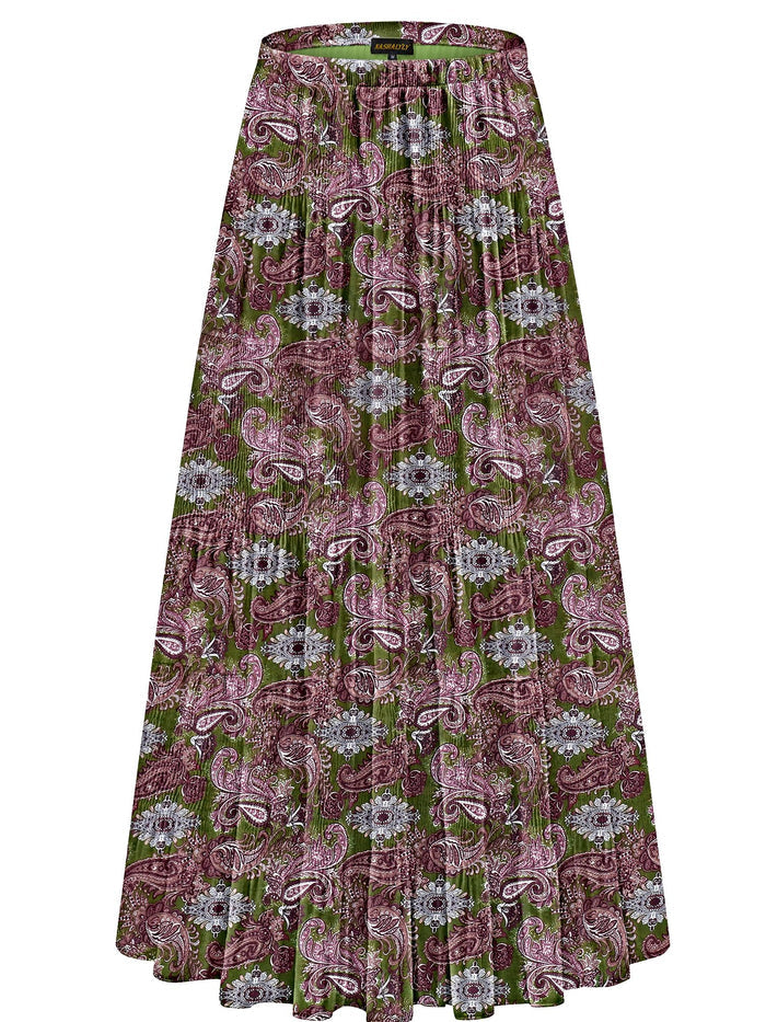 Burgundy Ditsy Floral / Small