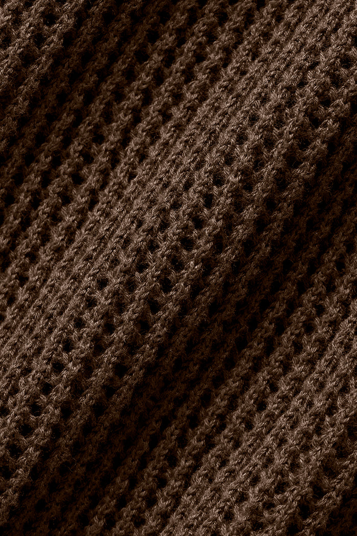 Open-Knit Short - Espresso