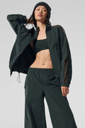 Origin Full-Zip Track Jacket - Charcoal Green