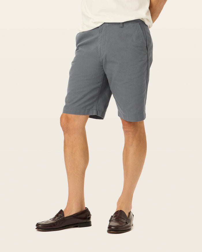 Side view of model wearing Seacliff Perfect 10.5" Shorts.