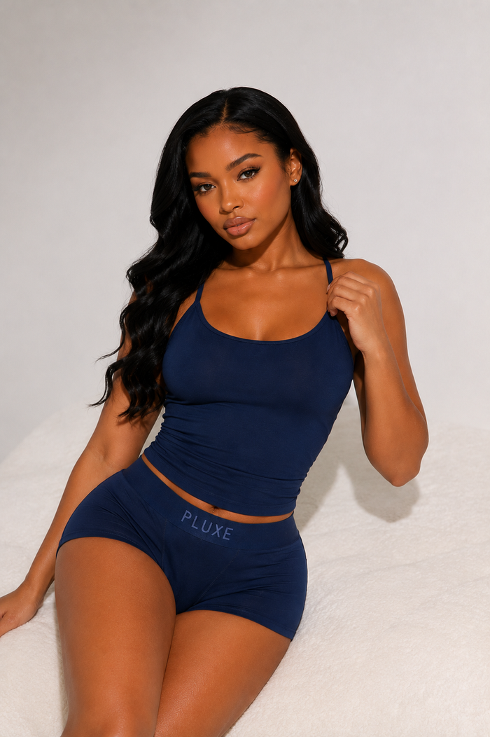 Pluxe Luxe Lounge Tank & Shorts Set
