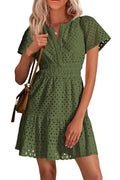 PRETTYGARDEN Women's Summer Eyelet Lace Short Dresses