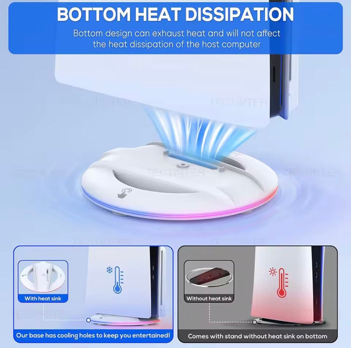 PS5 Slim RGB Cooling Stand