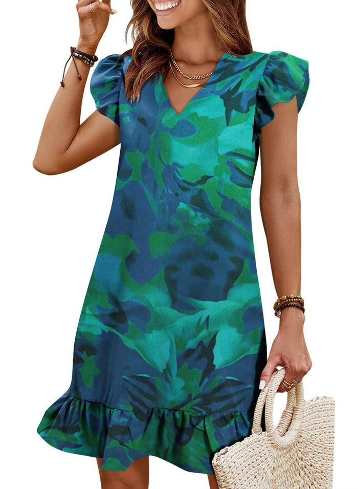 03-tie Dye Green / Small