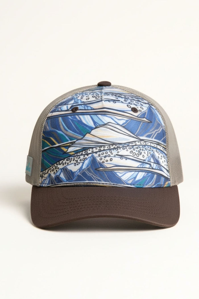 Rainbow Ridge Abstract Trucker Hat - FisheWear