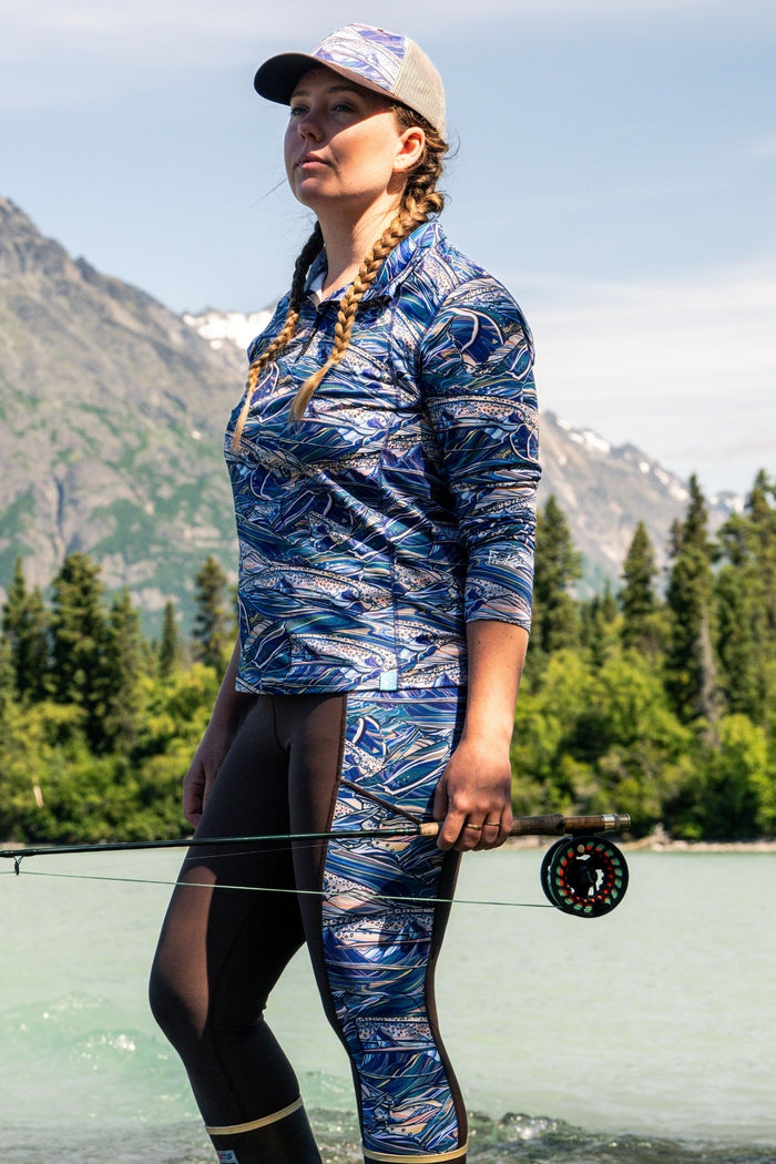 Rainbow Ridge Thermal 1/4 Zip Top - FisheWear