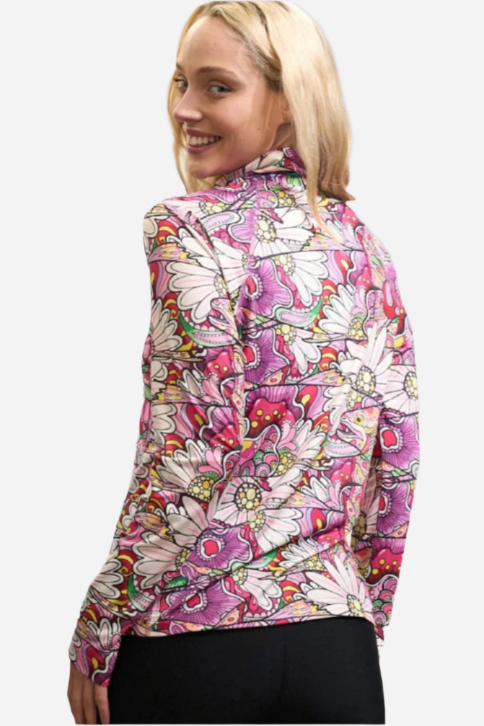 REDtro Salmon 1/4 Zip Sunshirt - FisheWear