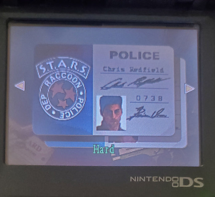 Resident Evil Deadly Silence DS Video Game Cartridge Nintendo DS 2006