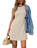 Sampeel Dresses for Women 2025 Casual Summer Sundresses Sleeveless Tank Dress Fashion Outfits