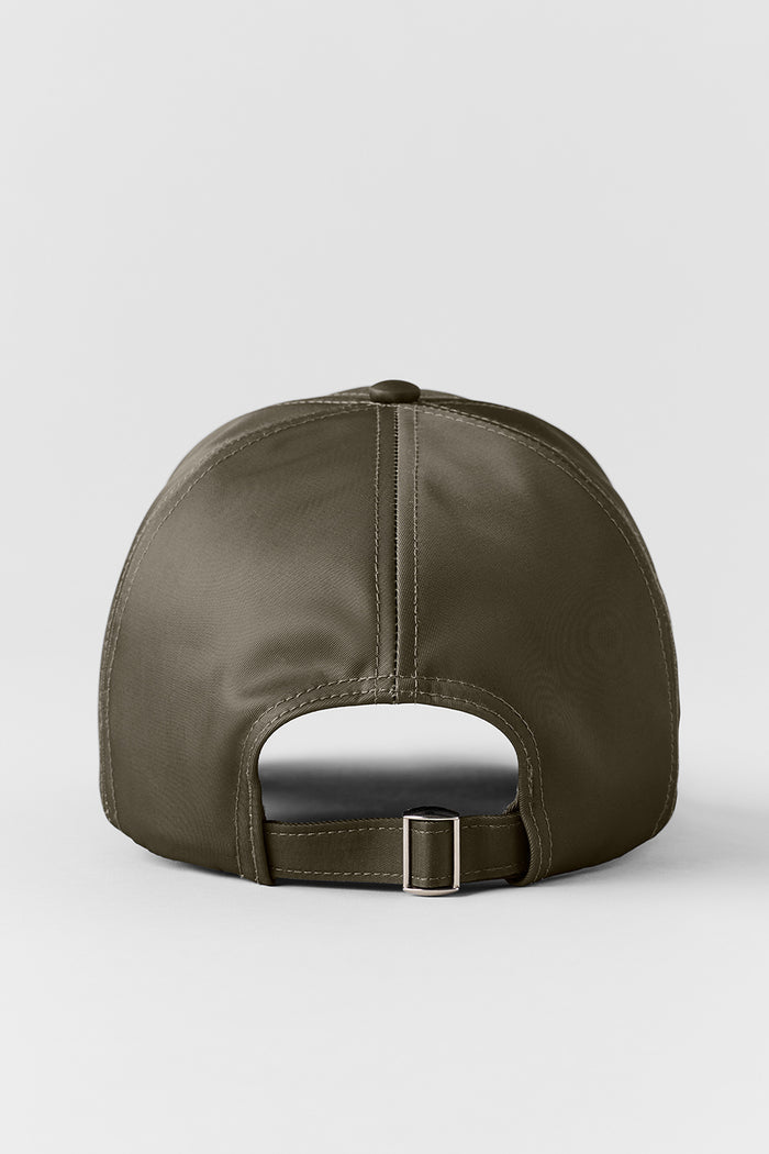 Satin Off-Duty Cap - Olive Tree