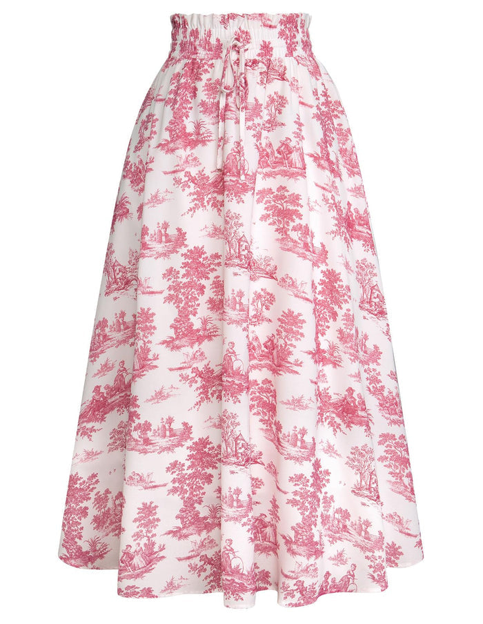 Red Floral / Small