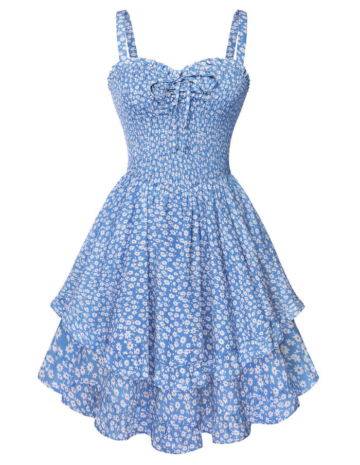 Blue-white Floral / Small