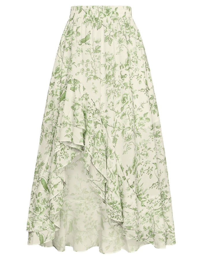 Green Floral / Small
