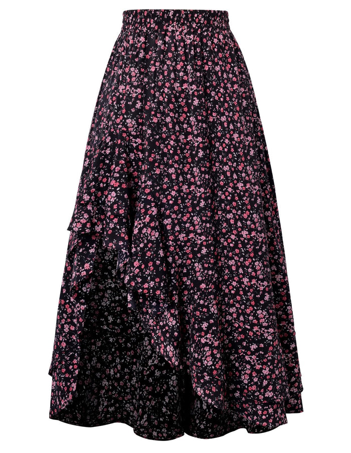Black Blush Floral / Small
