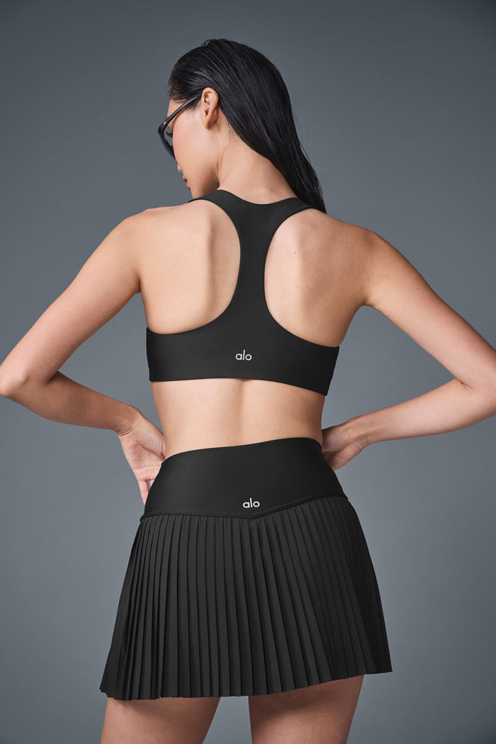 Serve Looks Tennis Skirt - Black