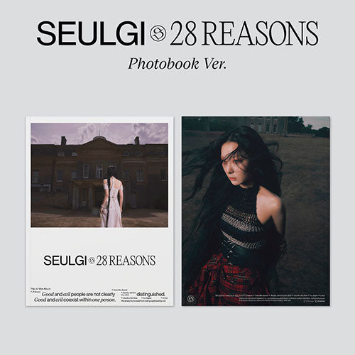 SEULGI 28 Reasons 1st Mini Album Photobook Version main product image