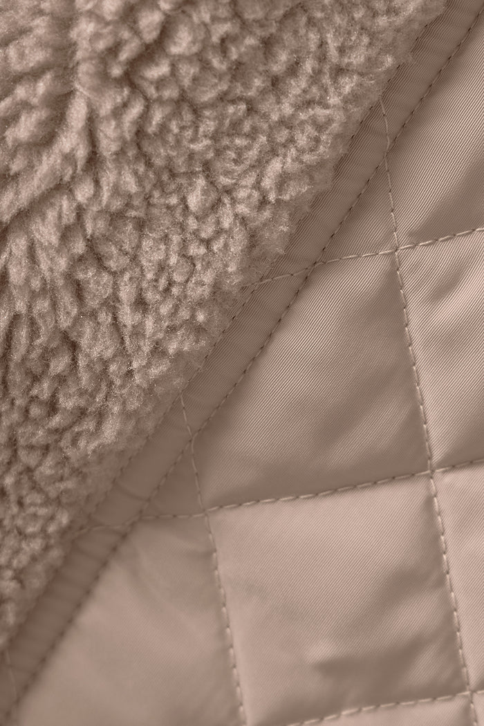 Sherpa Edge Bomber - Chai Latte