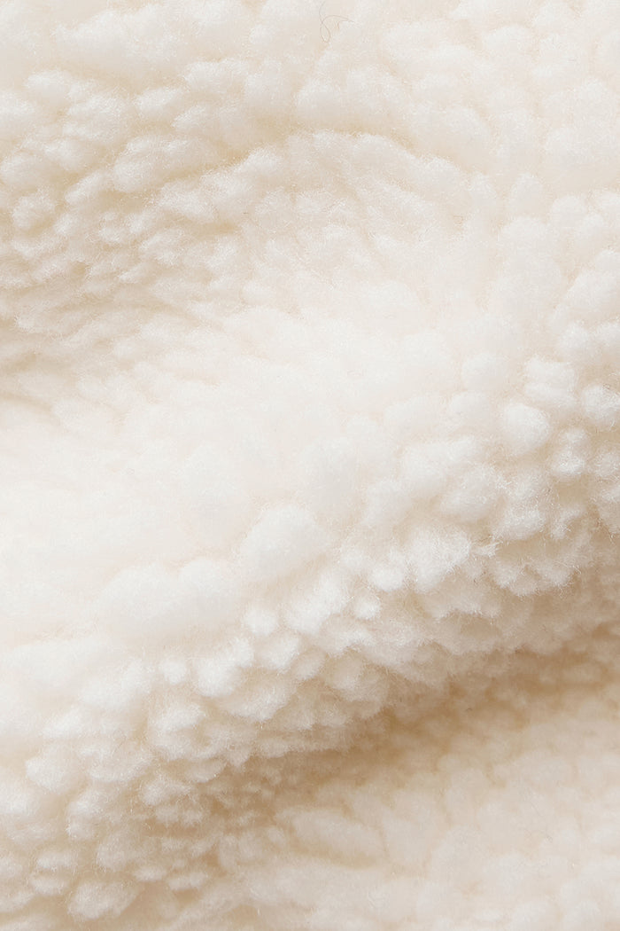 Sherpa Main Act Corset Puffer - Ivory