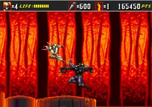 Shinobi 3 Return of the Ninja Master Sega Genesis Mega Drive Video Game