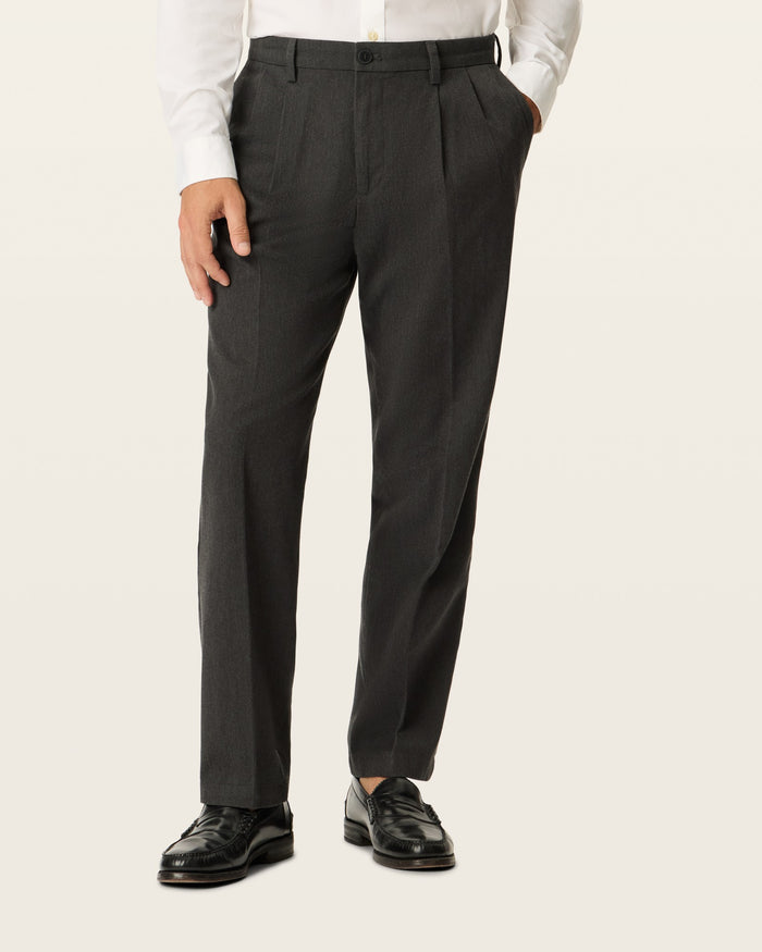 Signature Iron Free Khakis, Pleated, Classic Fit with Stain Defender®
