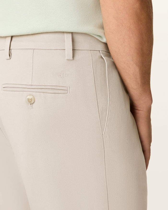 Signature Iron Free Khakis, Pleated, Classic Fit with Stain Defender®