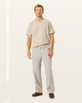 Front view of model wearing Cloud Signature Iron Free Khakis, Relaxed Fit with Stain Defender®.