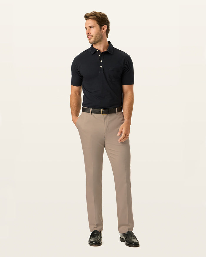 Signature Khakis, Creased, Straight Fit