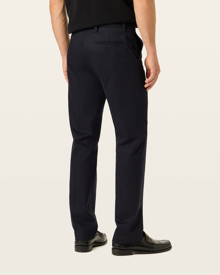 Signature Khakis, Creased, Straight Fit