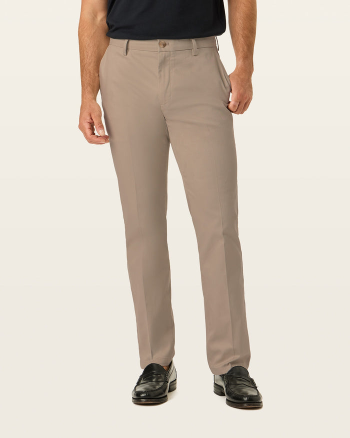 Signature Khakis, Creased, Straight Fit