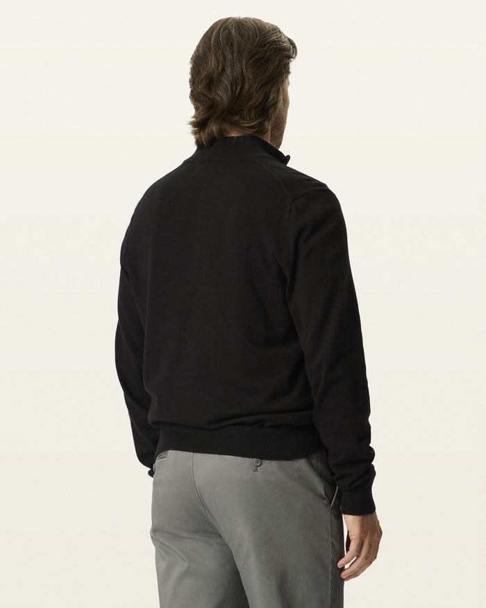 Signature Quarter-Zip Sweater