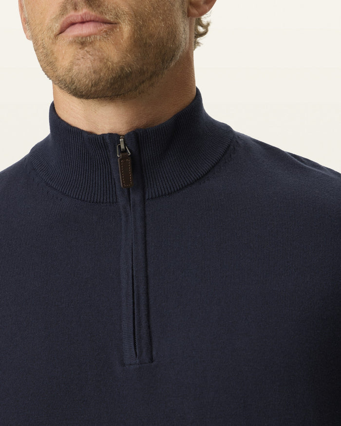 Signature Quarter-Zip Sweater
