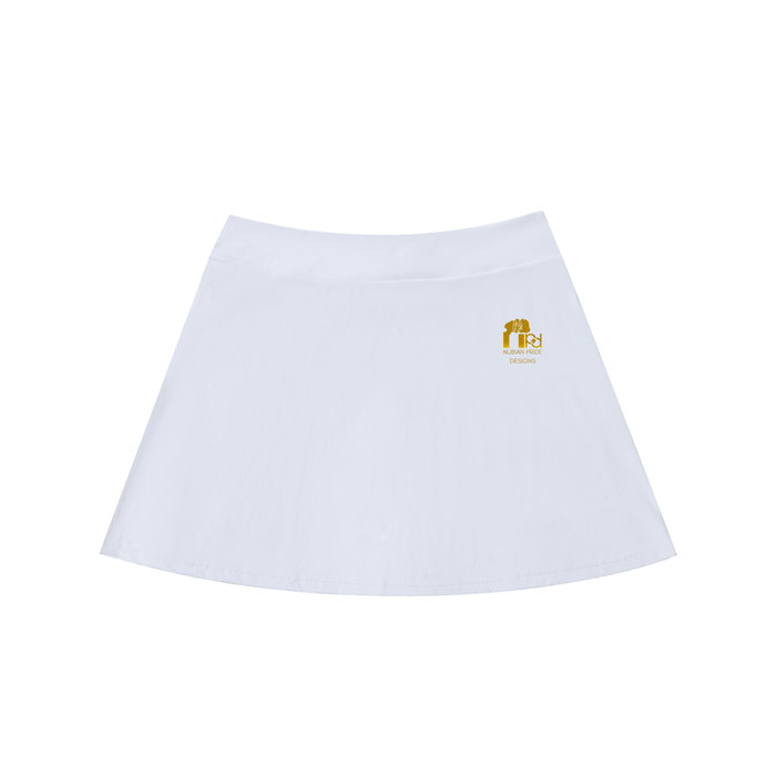 "Sovereign Path" High-Waist A-Line Skirt