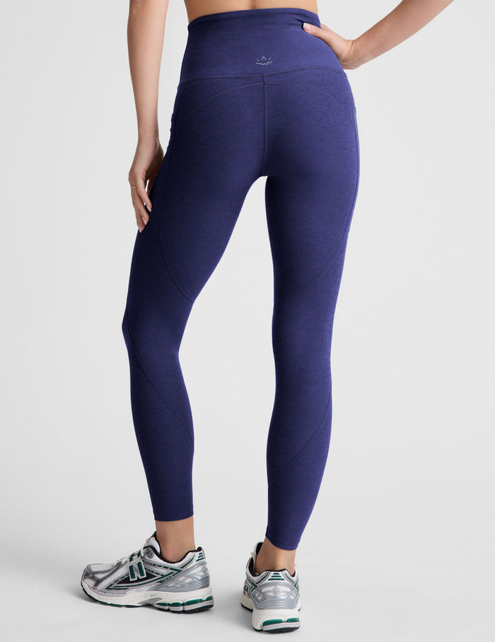 blue legging with pocket at sides